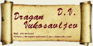 Dragan Vukosavljev vizit kartica
